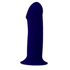 Синий фаллоимитатор-реалистик PREMIUM THICK DILDO 7INCH - 18 см.